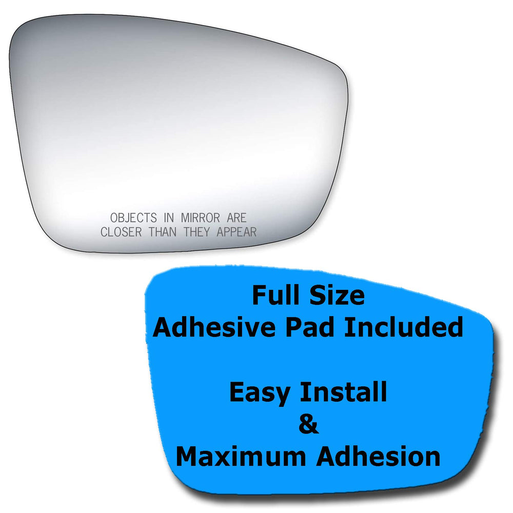 AutoTruckMirrorsUnlimited Passat passenger-side glass replacement for easy DIY fit.
