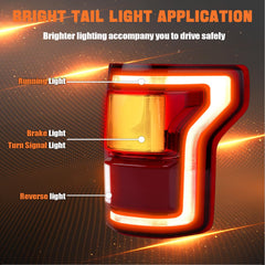 Autoverve brake tail light F-150 improves brake indication for other drivers.