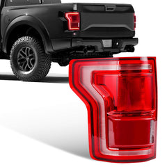 Autoverve left LED tail light lens enhances rear signaling visibility for Ford F-150.