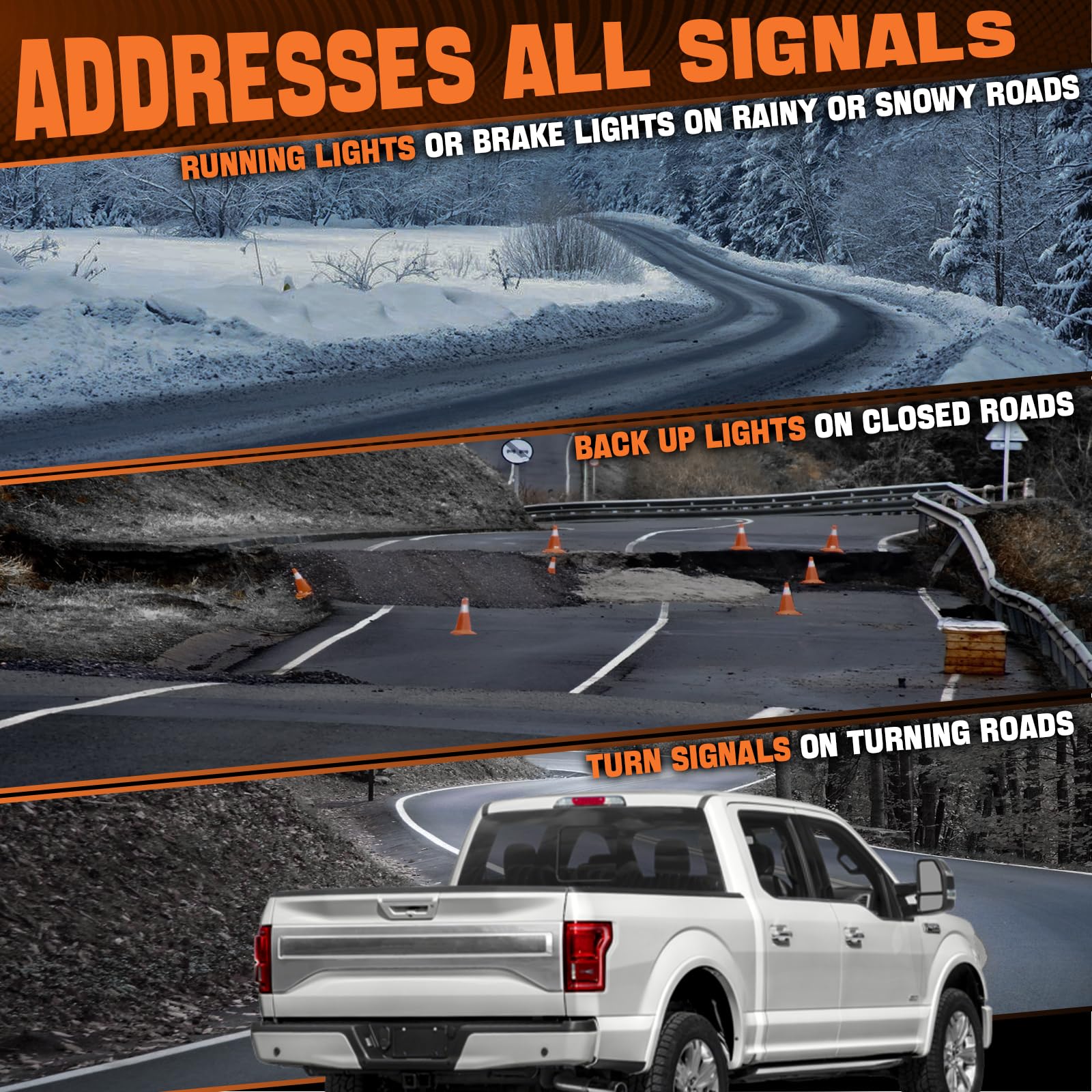 Autoverve taillight assembly rear cover enhances visibility with reliable, continuous signaling.