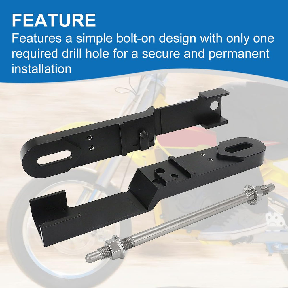 AUTOVIC bolt-on installation close-up demonstrates simple setup with one drill hole.