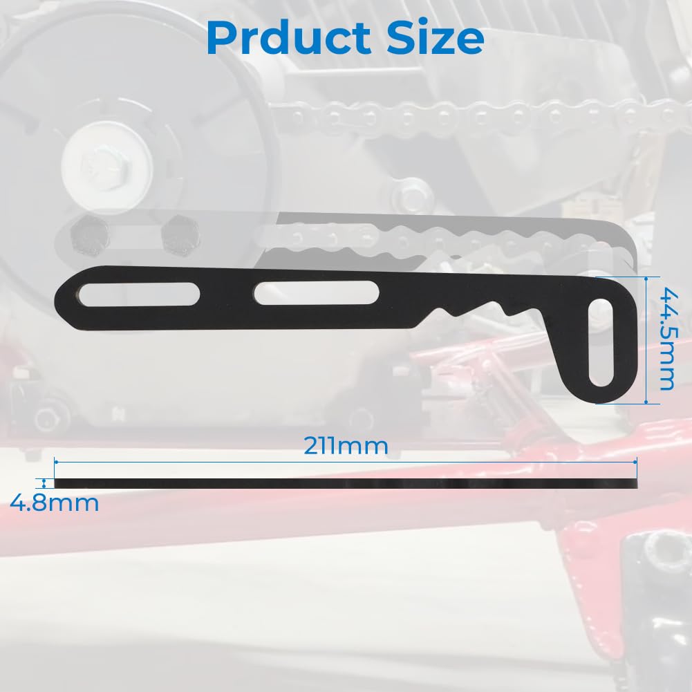 AUTOVIC chain tensioner steel plate detail shows durable construction