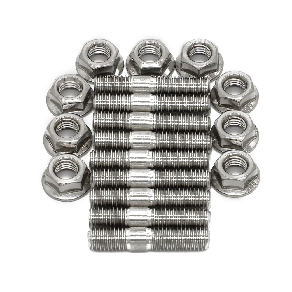 Packaged AUTOVIC kit with nine studs and nine nuts ready for install