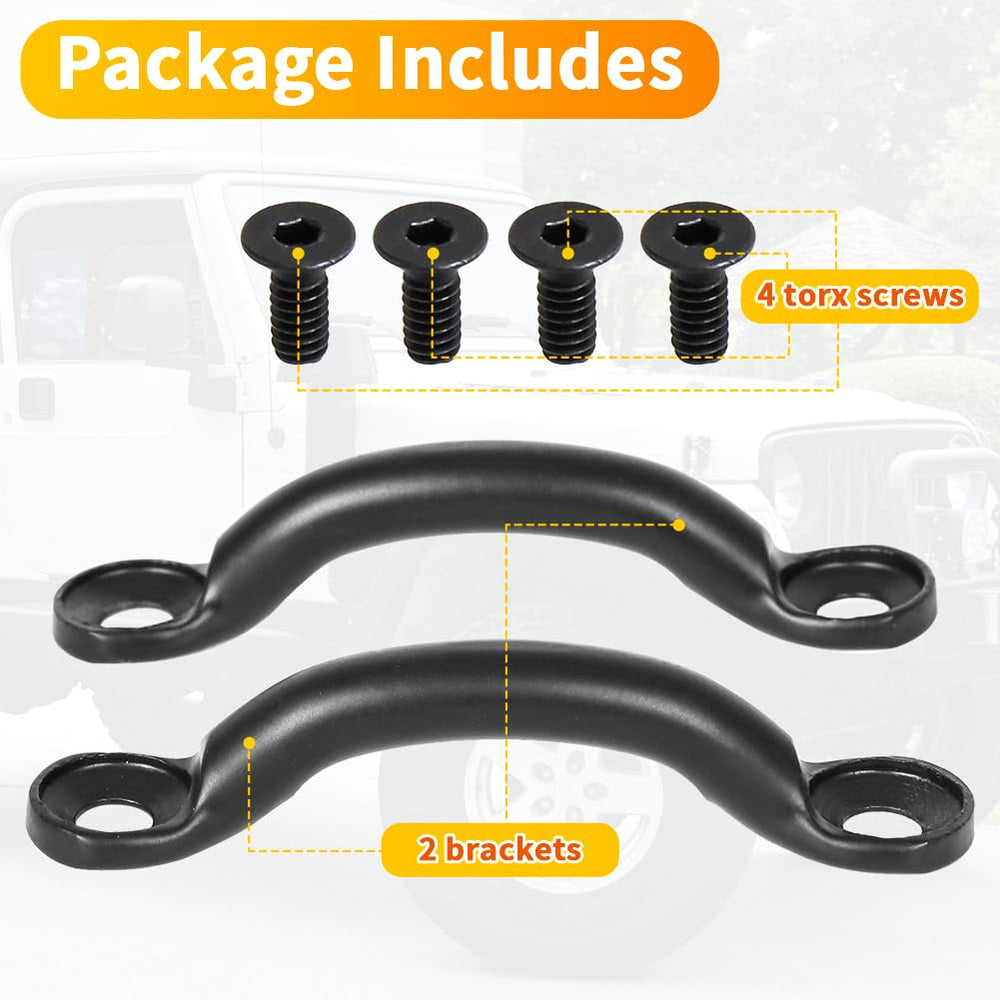 AUTOVIC packaging details showing two brackets and four screws