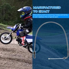 AUTOVIC aluminium throttle cable construction delivers strength and longevity.