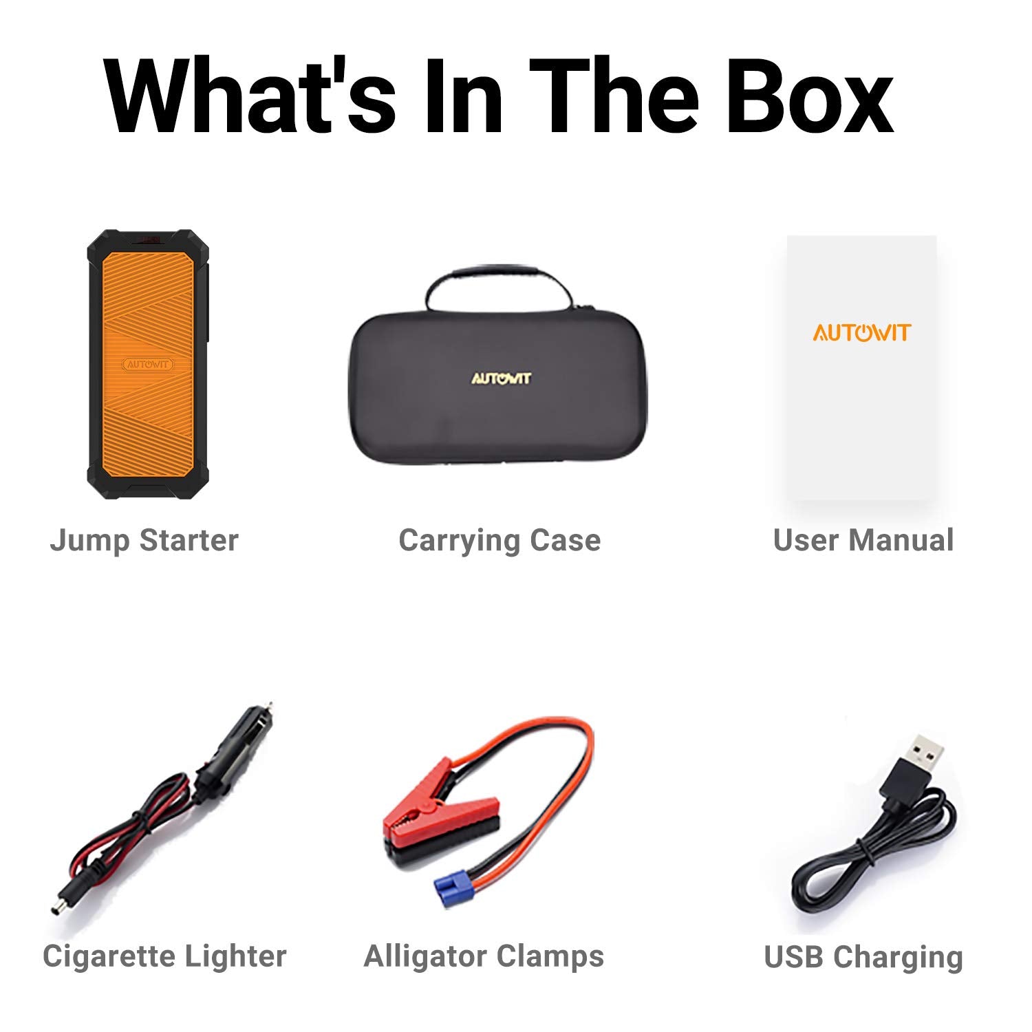 Autowit Jump Starter versatile compatibility with cars tractors motorcycles