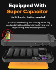Autowit Jump Starter safety features highlighting protection against sparks