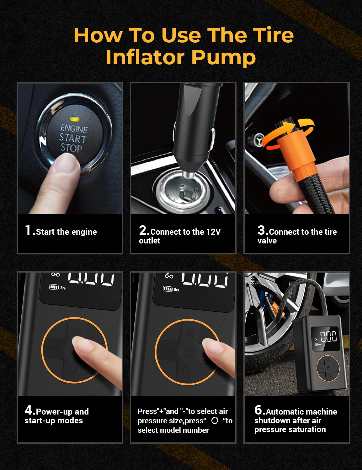 AUTOWN tire plugs and patches provide durable temporary sealing options.