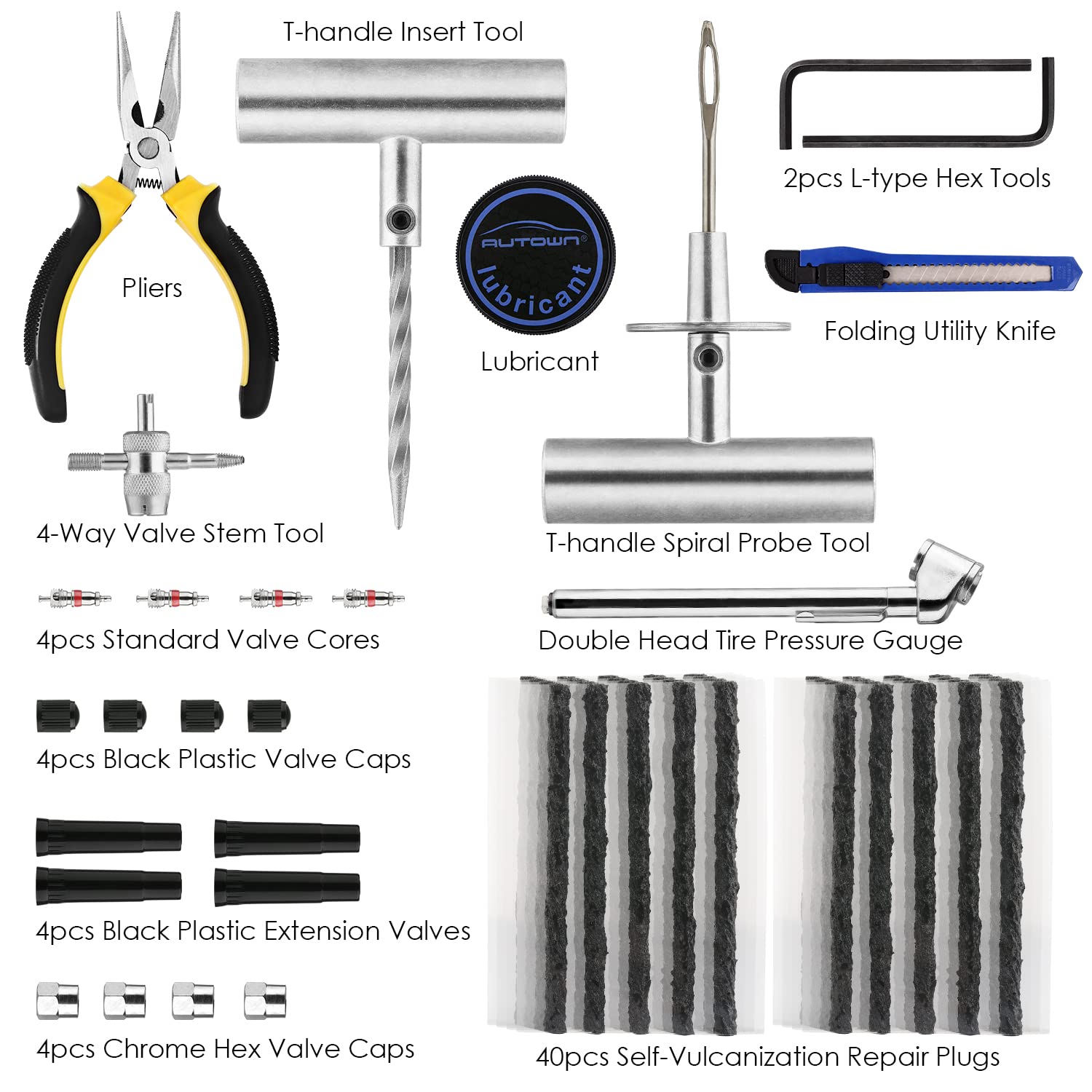 AUTOWN steel tools closeup demonstrating durable construction and grip