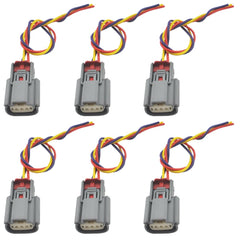 Autowxjq coil plug harness closeup showing high quality insulation and copper conductors
