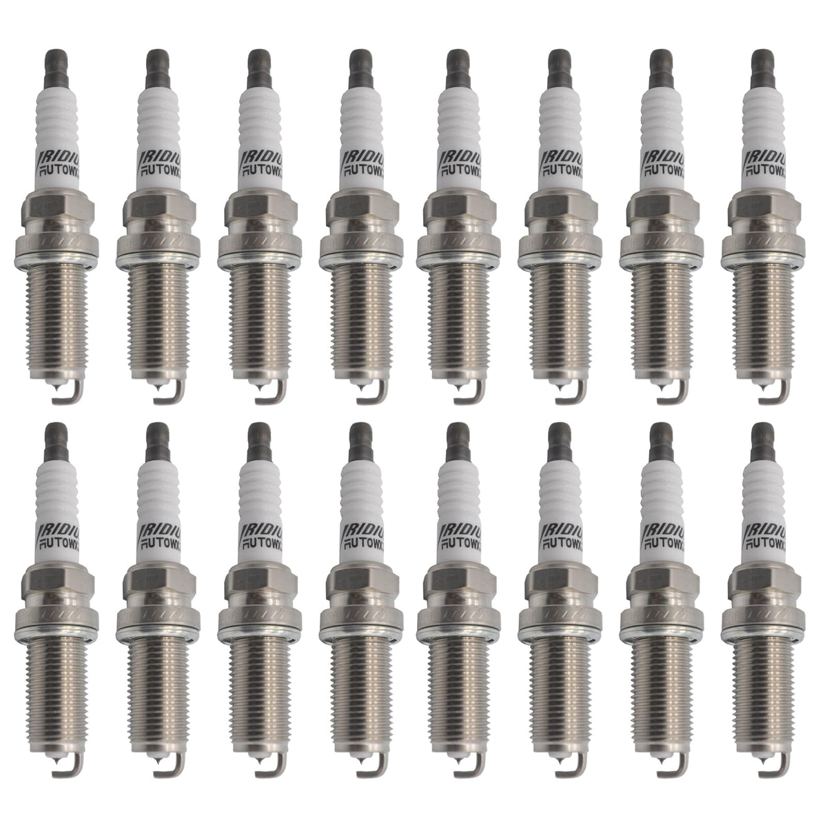 Autowxjq iridium spark plug 16-piece set for reliable ignition in V8 engines