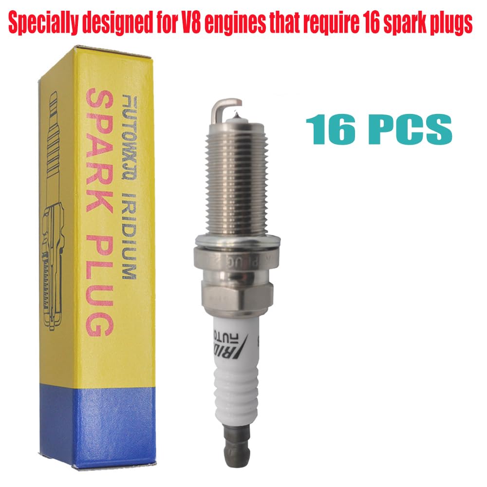 Autowxjq iridium spark plug used in V8 engine applications for high performance