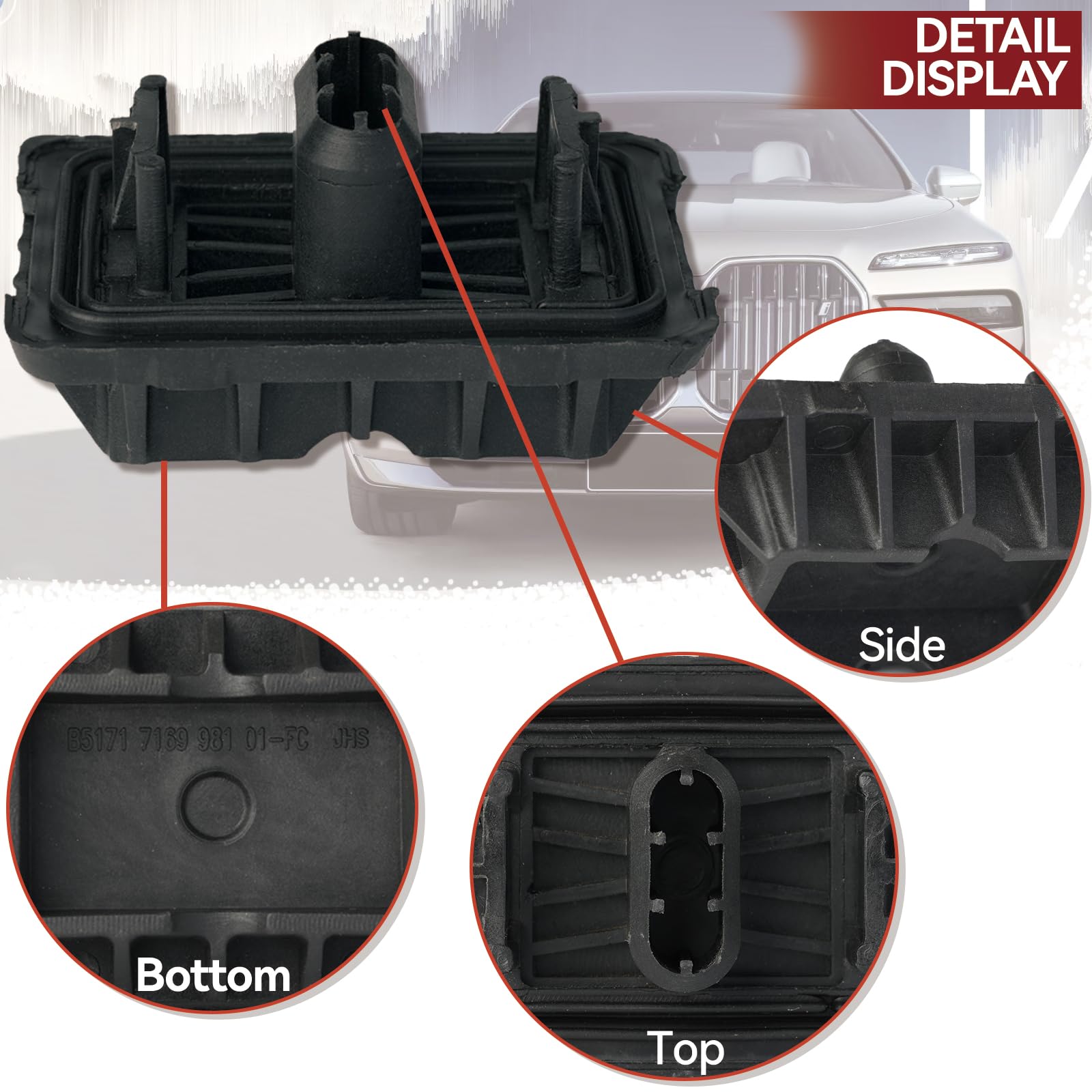 AUTOXBERT under car pad for Mini F55 promotes safe lifting