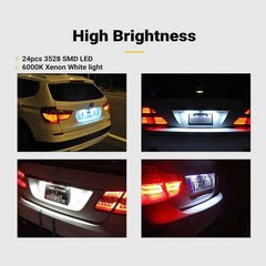 AUTOXBERT license plate light installation demonstrates plug-and-play ease.