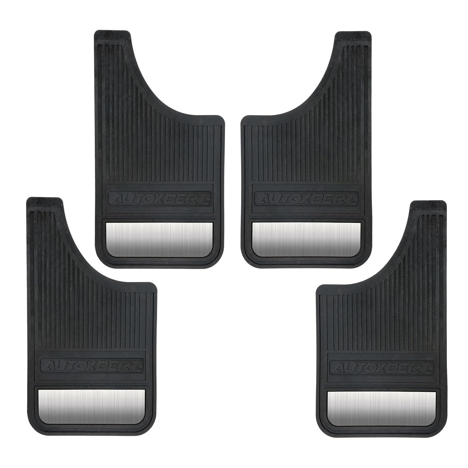AUTOXBERT mud flaps front view for rugged protection