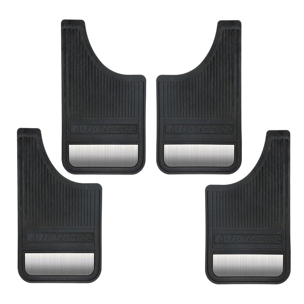 AUTOXBERT mud flaps front view for rugged protection