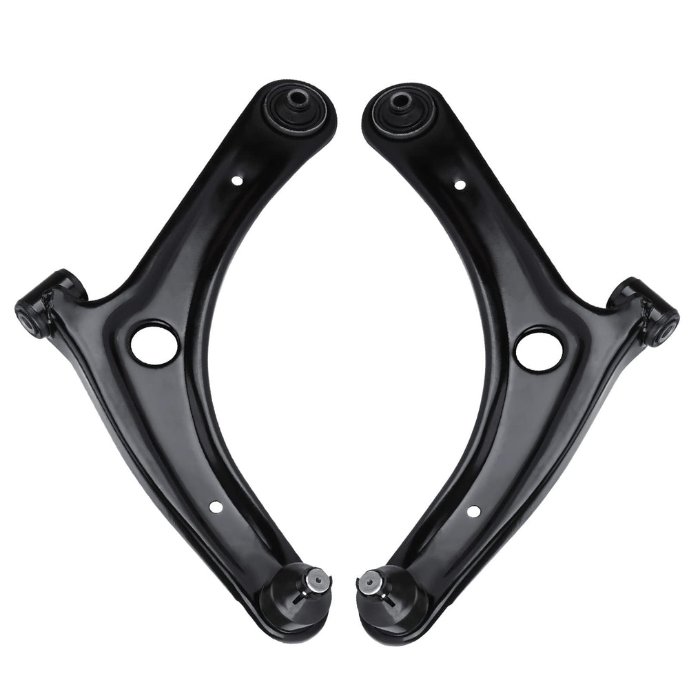 Autsurles front lower control arm with ball joint, passenger side, for improved steering feel.