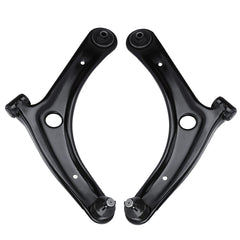 Autsurles front lower control arm with ball joint, passenger side, for improved steering feel.