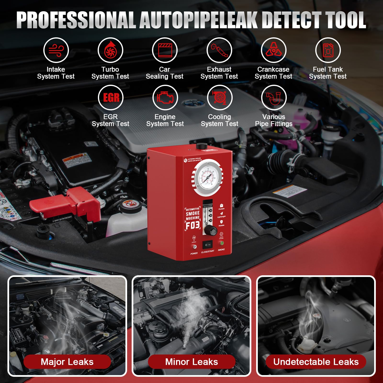 AUTTOPS EVAP smoke delivery hoses—enhanced accuracy during EVAP testing.