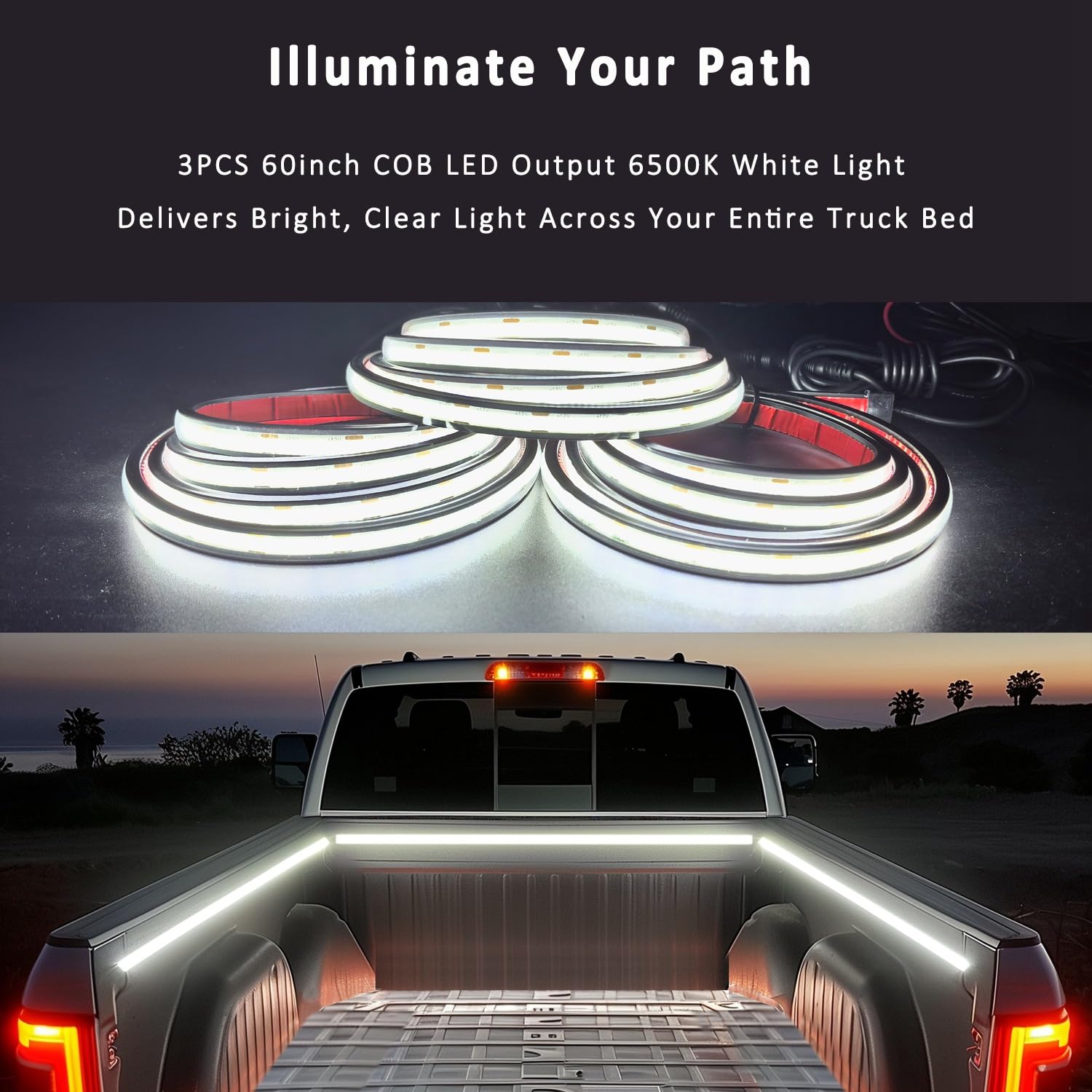AUTUNEER switch splitter setup for safe wiring of truck lights.