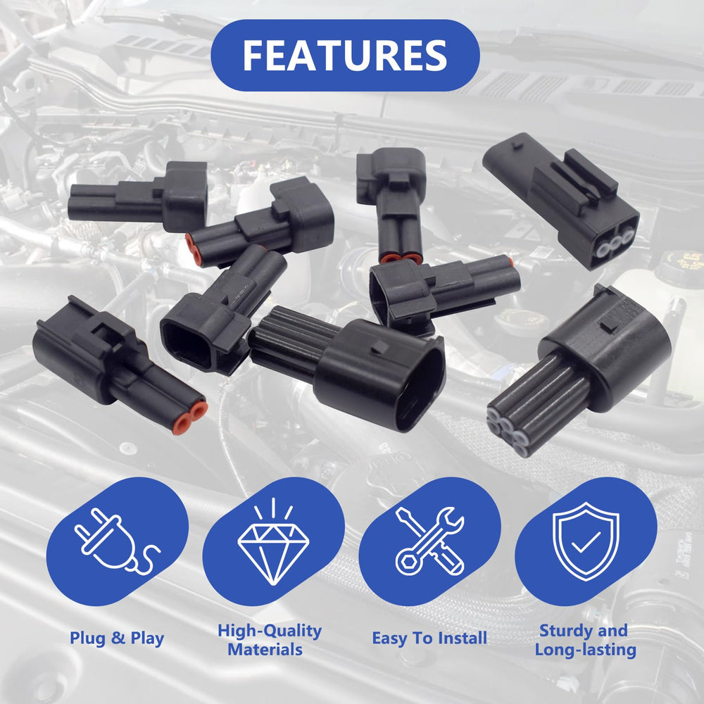 Auxazalux premium ABS plugs resist wear for long-term use