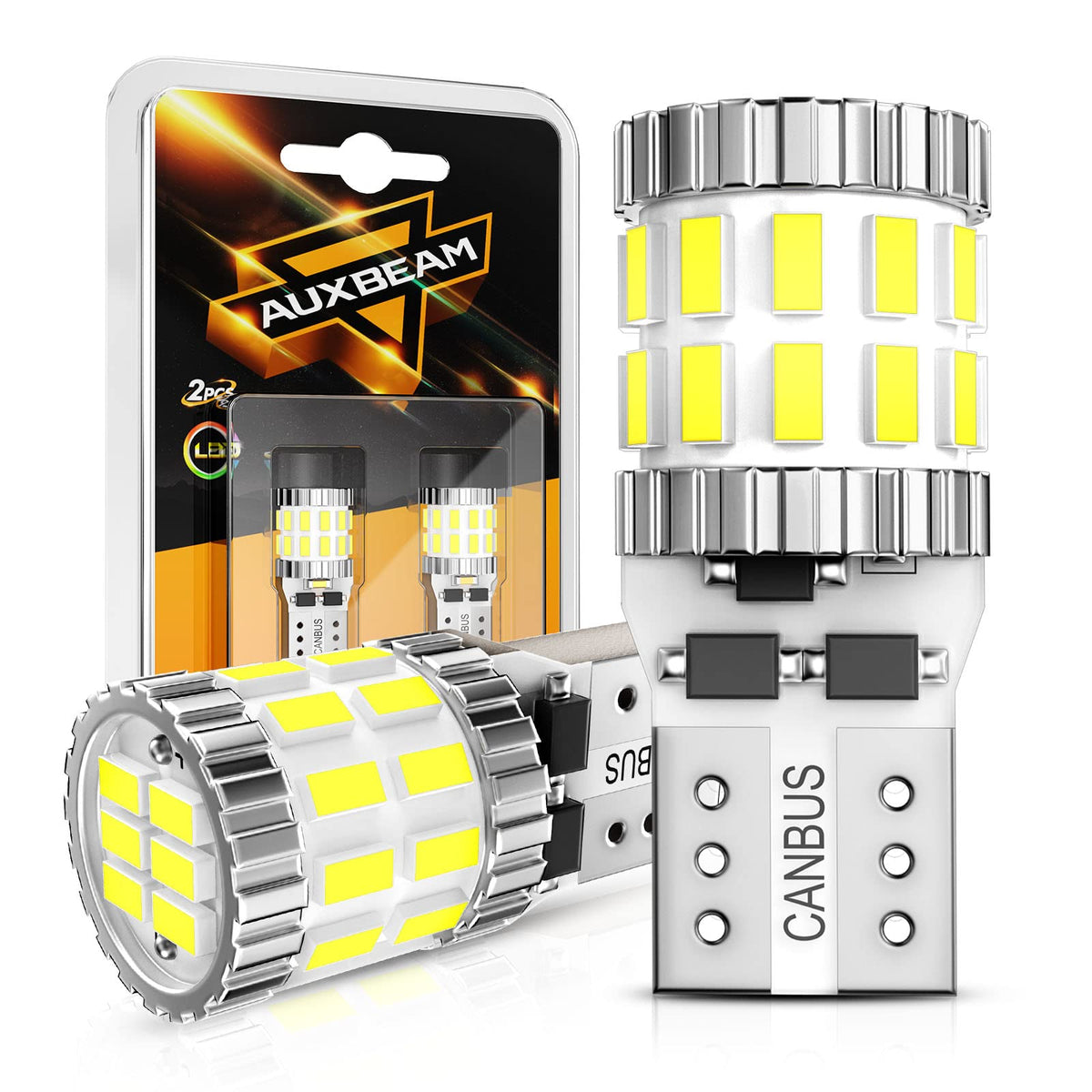 Auxbeam 194 LED license plate light for clear nighttime visibility