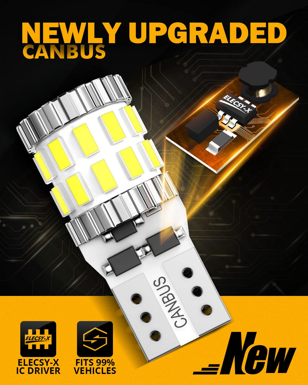 Auxbeam 194 LED trunk light brightens cargo area