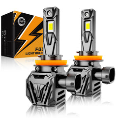 Auxbeam 2026 H11 fog lights beam pattern for wider, clearer visibility on trails
