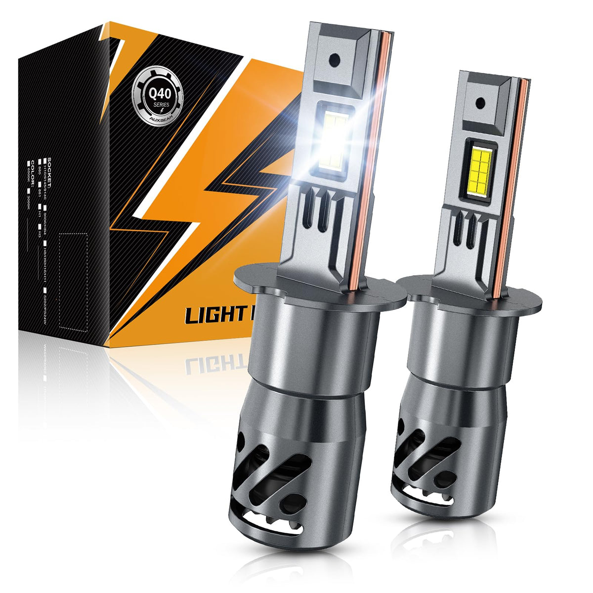 Auxbeam 2026 H3 fog light assembly delivers bright fog-cutting illumination