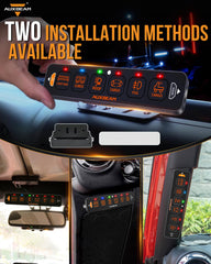 Auxbeam AS-R60 memory function enables quick access to favorite switches