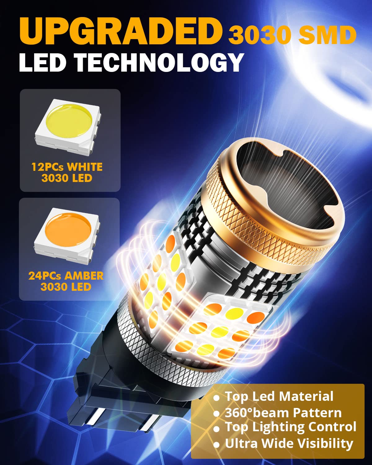 Auxbeam B21 4-layer cooling system for longevity and consistent performance.