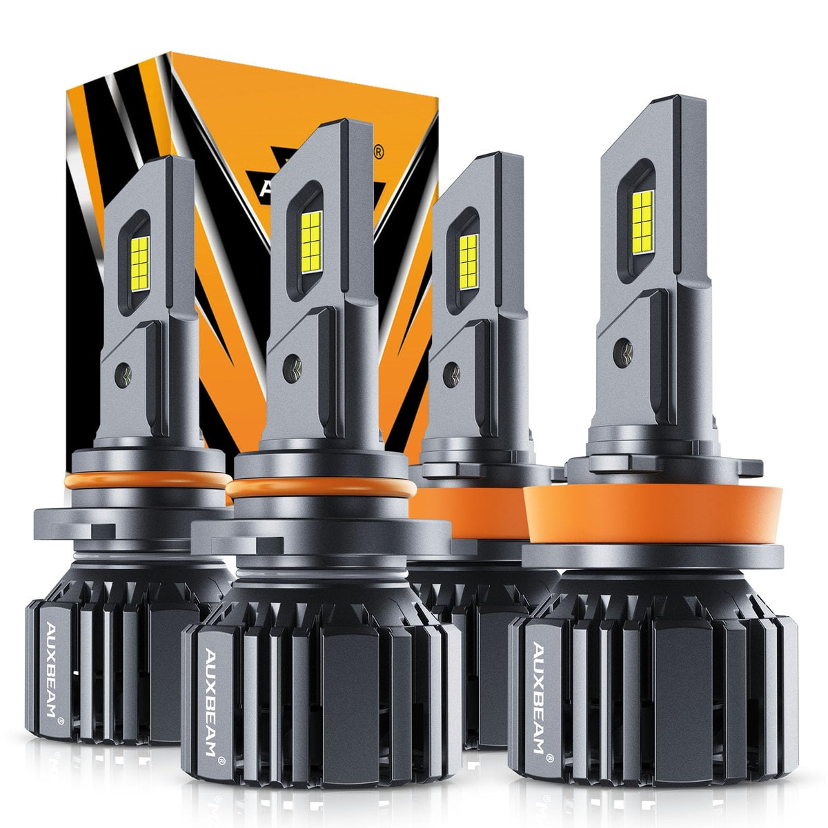 Auxbeam F15 beam-pattern delivers sharp, shadow-free night illumination for safer driving
