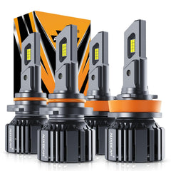 Auxbeam F15 beam-pattern delivers sharp, shadow-free night illumination for safer driving