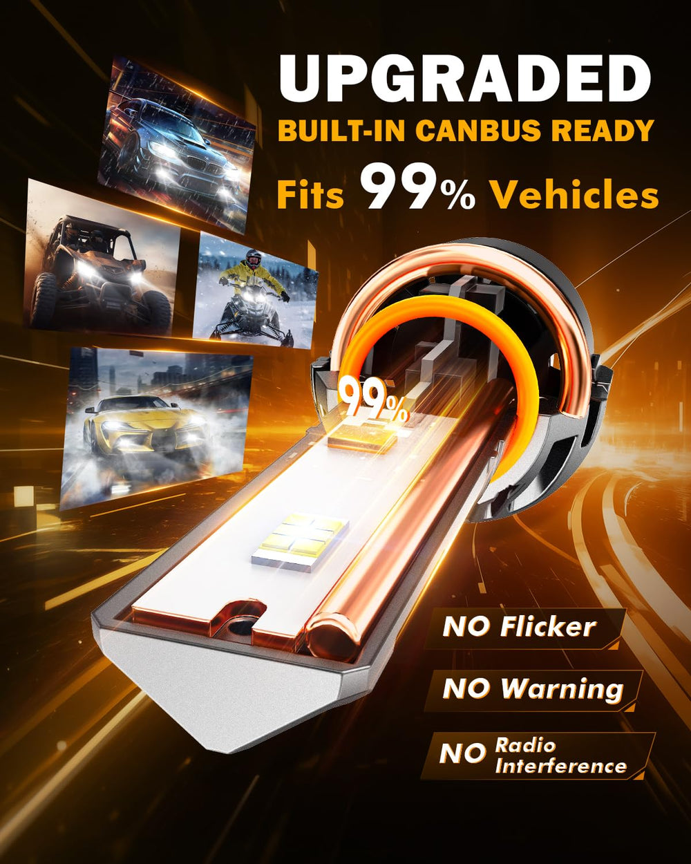 Auxbeam H1 F18 series compact-installation supports quick upgrades with no wiring hassle