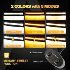 Auxbeam LED light bar 30 inch installed on truck demonstrates rugged off-road lighting.
