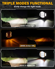 Auxbeam V-Ultra 270-degree beam extends off-road awareness