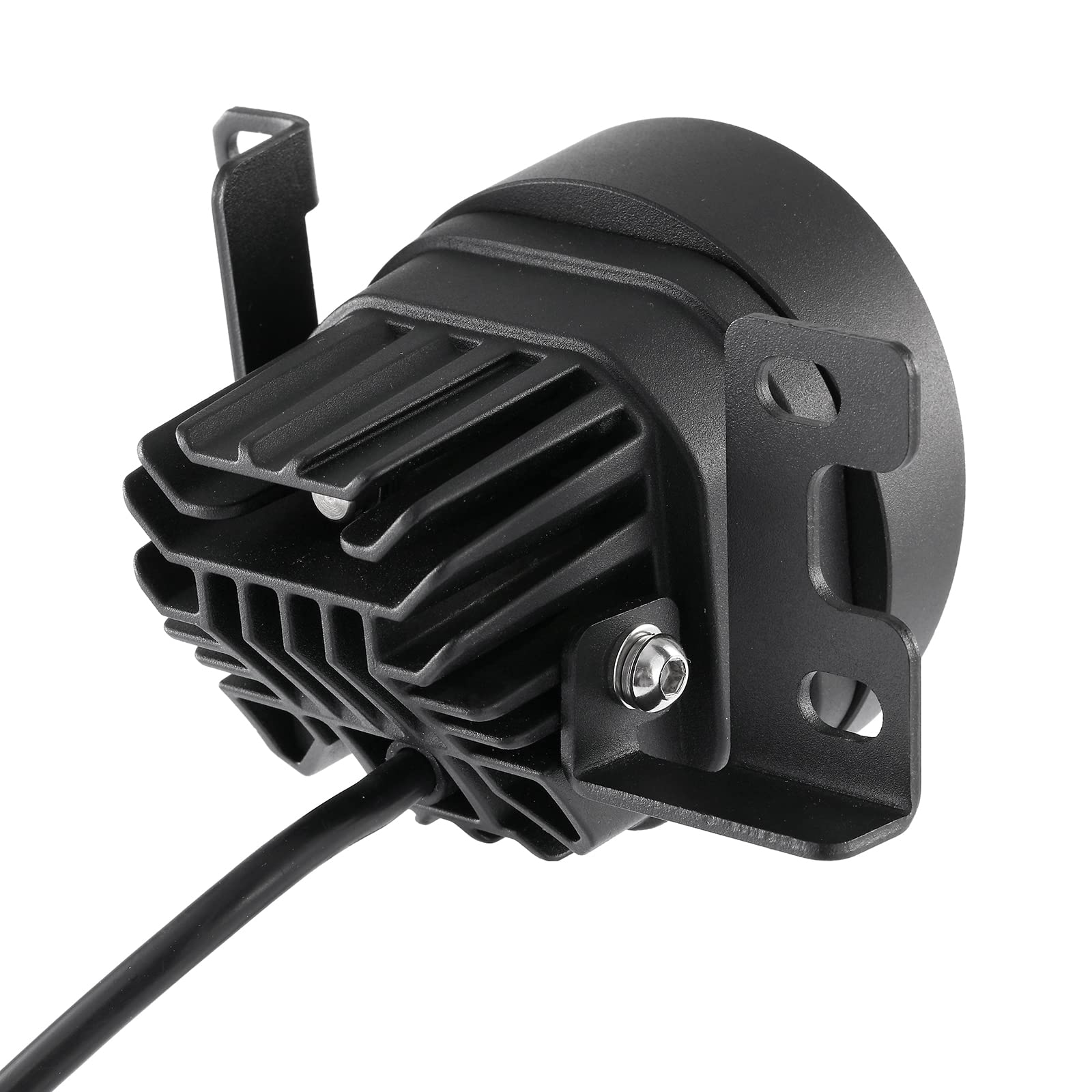 Auxbeam XP-Ultra 3in brackets installed on Tundra, sturdy support.