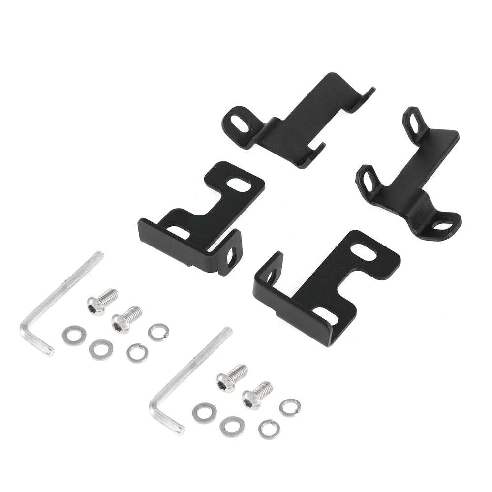 Auxbeam XP-Ultra 3in brackets robust mounting hardware, reliable in rough trails.