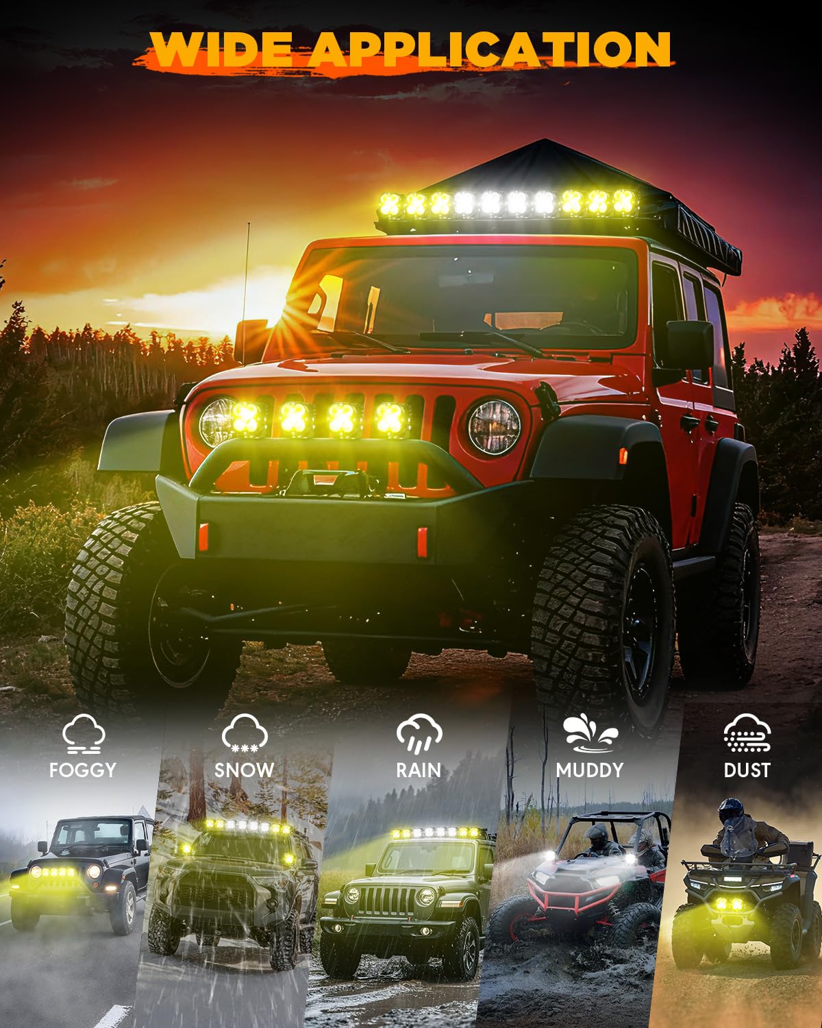 Auxbeam XP-Ultra 3-inch LED pod easy install for quick upgrades