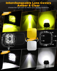 Auxbeam XP-Ultra diecast body provides robust heat management.
