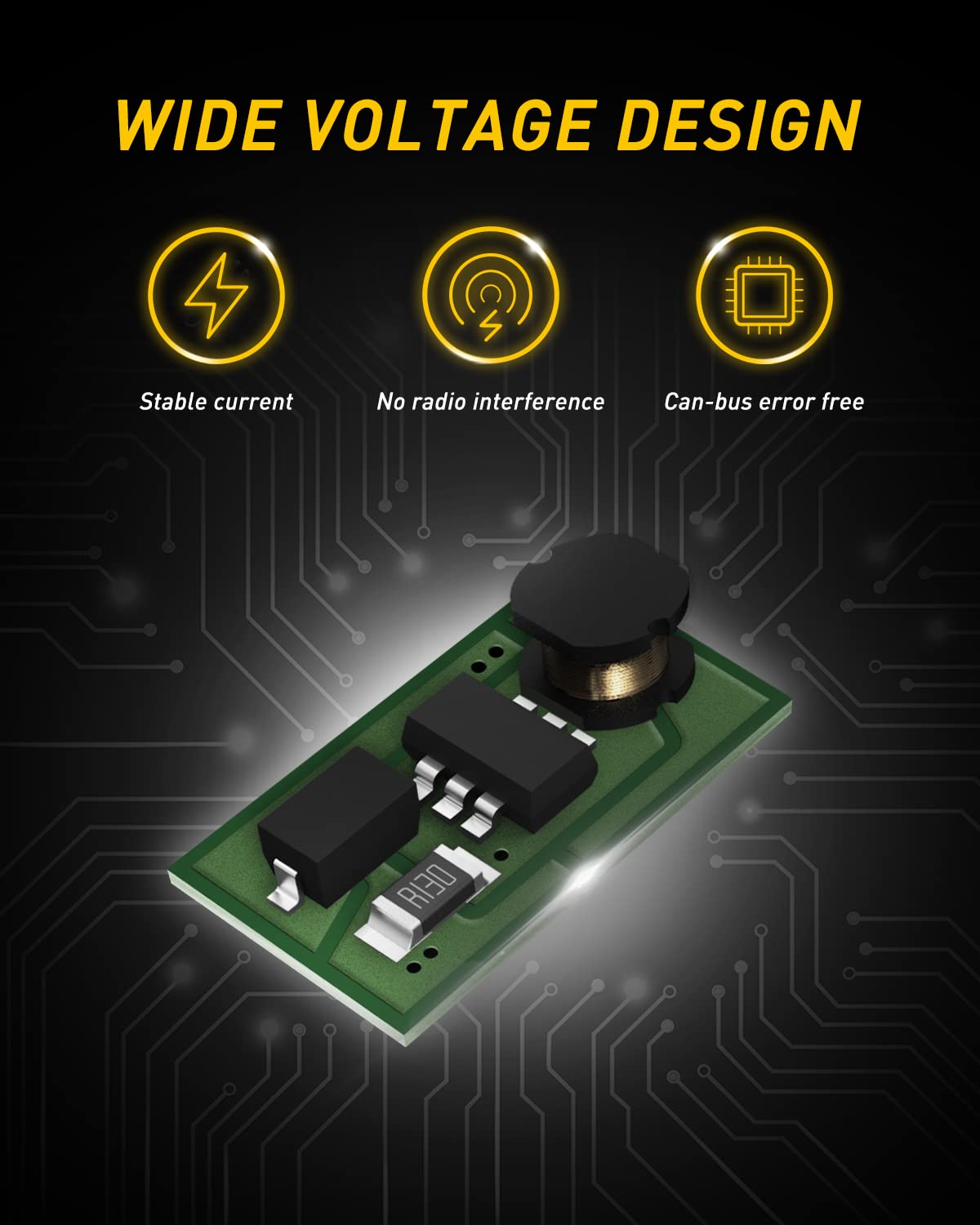 AUXITO 3157-led bulbs for brake, tail, stop-light applications.