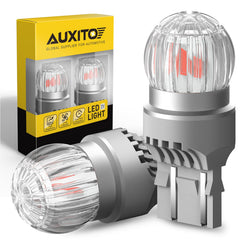 AUXITO 7443/7440 red LED bulbs provide brighter brake-light visibility for safer stops