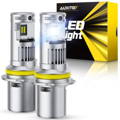 AUXITO 9004 bulbs pack of 2 for a bright headlight upgrade.