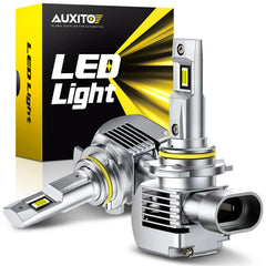 AUXITO 9012 HIR2 LED bulbs pack of 2 delivering high brightness for vehicles