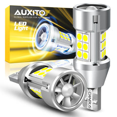 AUXITO 921-912 LED reverse light — enhanced night reversing visibility.