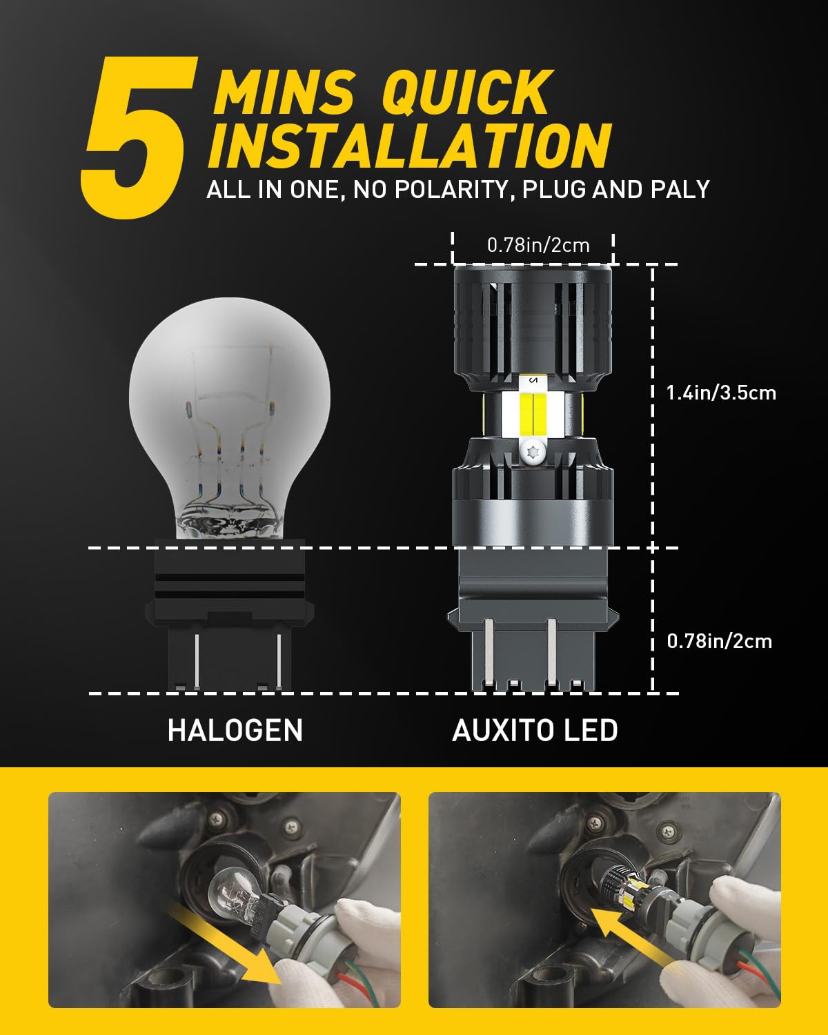 Auxito CANBUS installation typically yields no error on most vehicles.