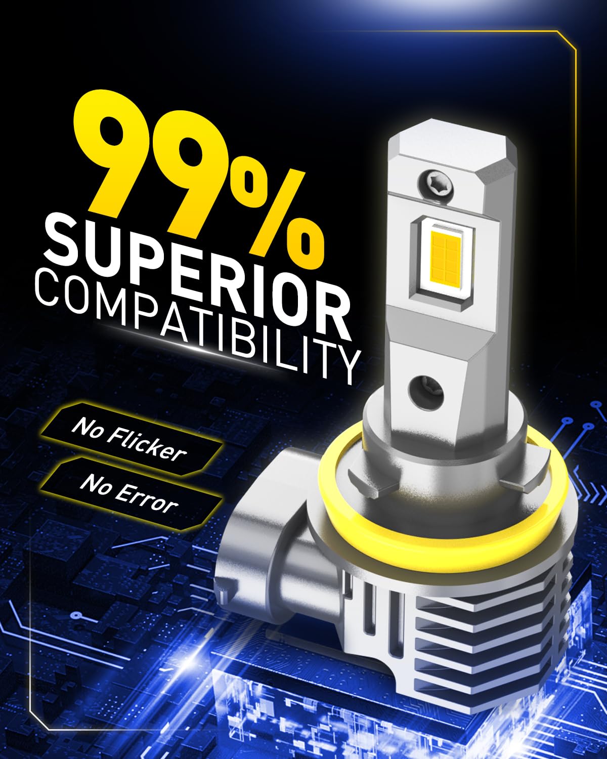 AUXITO fanless design stays cool for reliable performance in all weather.