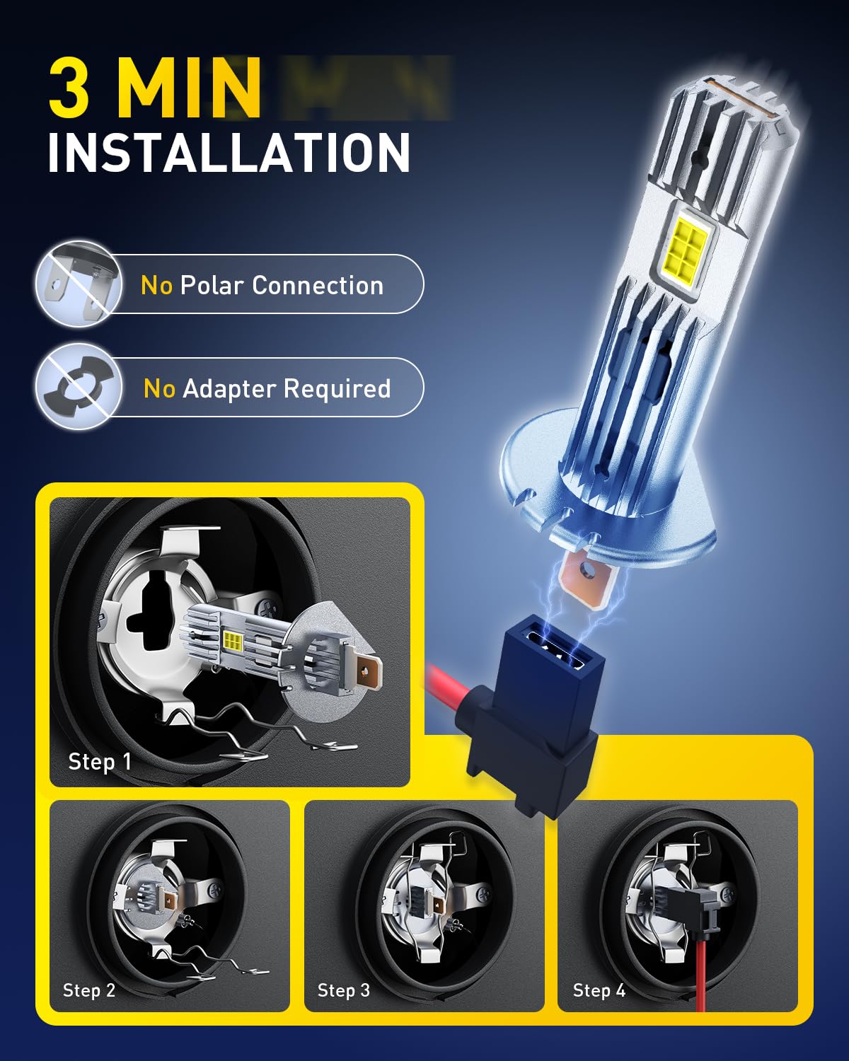 AUXITO H1 durable design features 60,000-hour lifespan for reliable use.