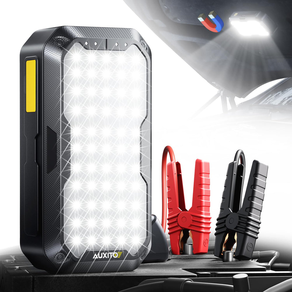 AUXITO J101 jump starter unit ready for roadside boosts