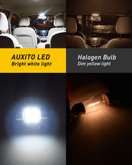 AUXITO license plate light delivering CANBUS-compatible illumination